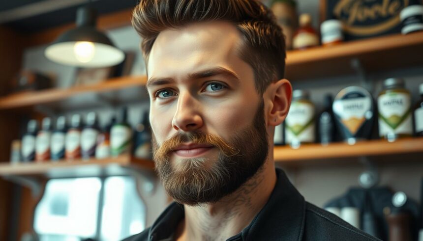 Bartpflege beim Mann