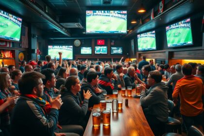 Fussball anschauen