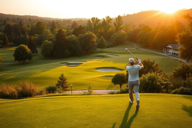 Golf spielen