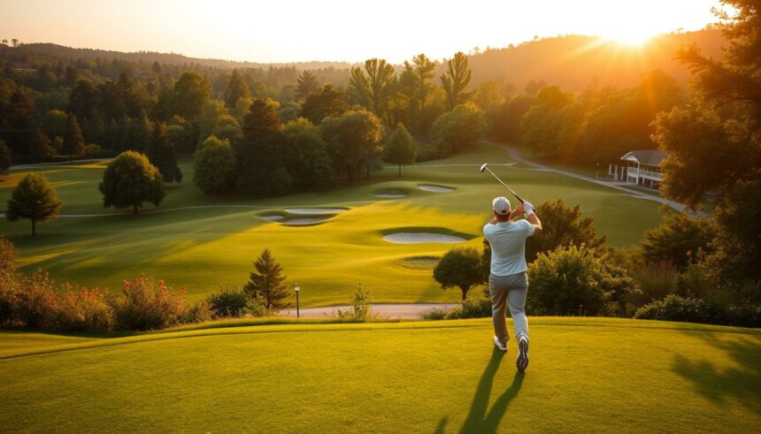 Golf spielen