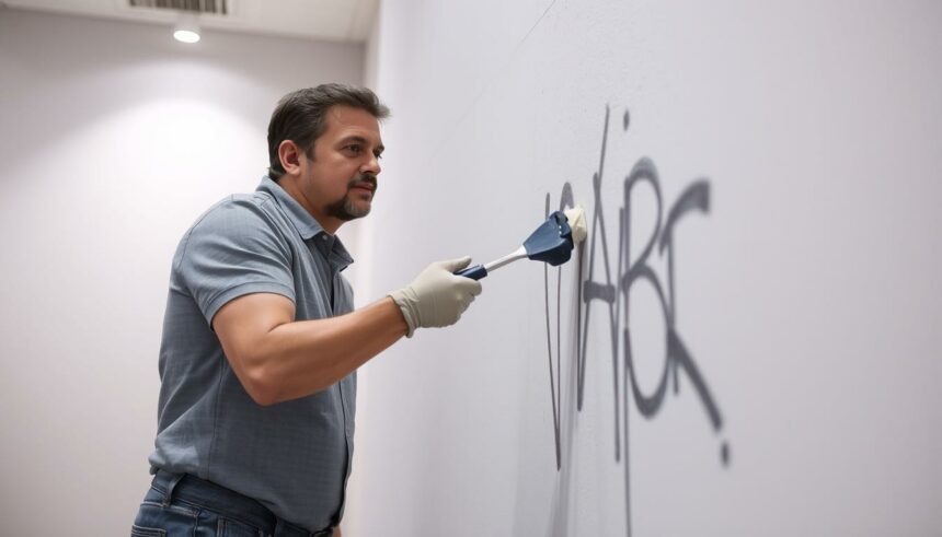 Graffiti entfernen