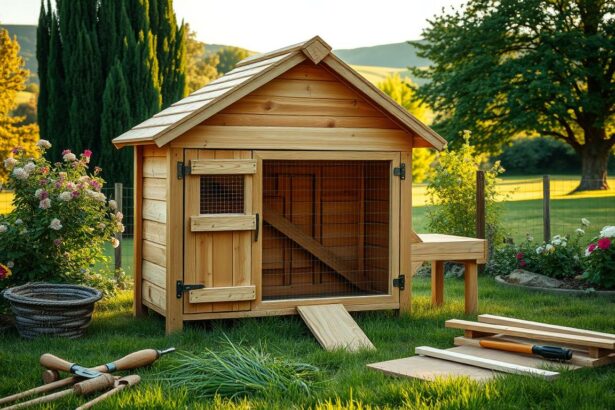 Kaninchenstall selber bauen