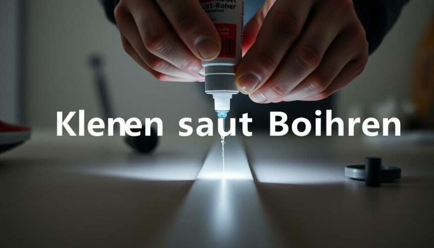 Kleben statt Bohren