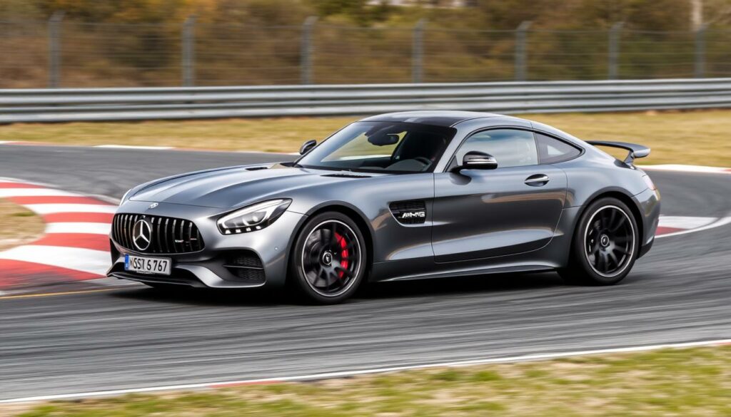 Mercedes-AMG GT 4-Türer Coupé auf Rennstrecke