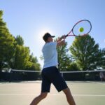 Tennis spielen
