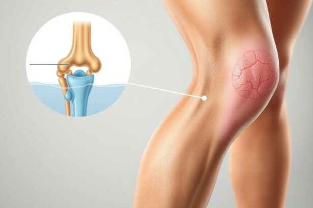 Wasser in Knie
