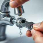 Wasserhahn tropft