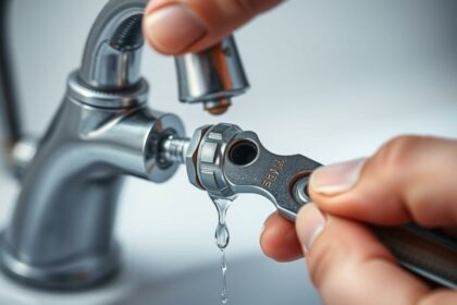 Wasserhahn tropft
