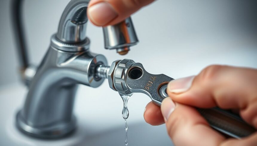 Wasserhahn tropft
