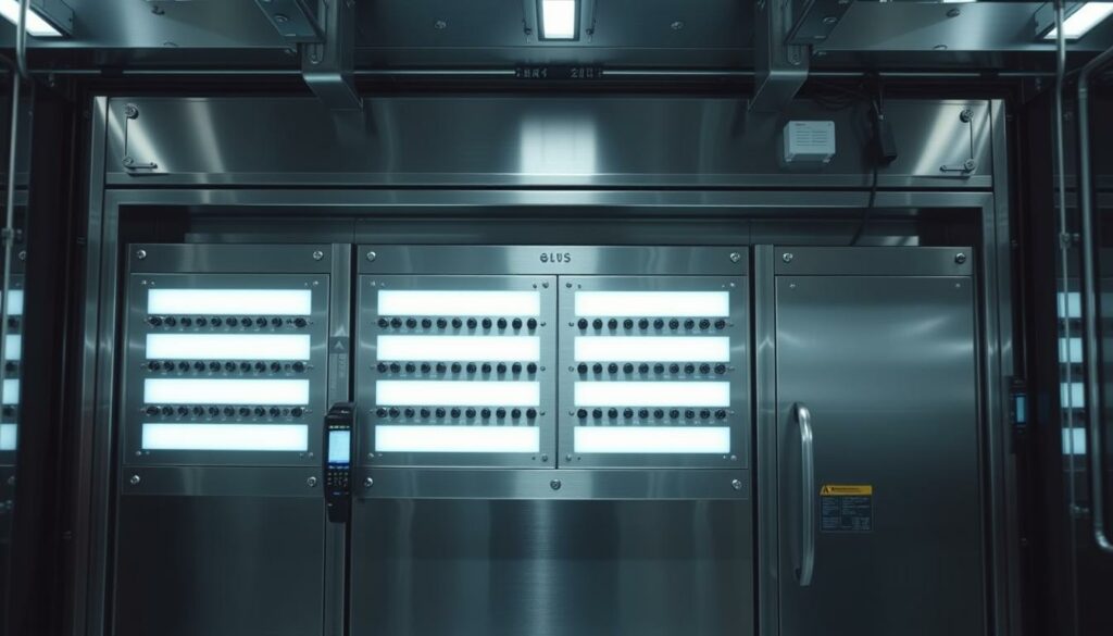 A state-of-the-art industrial control system, featuring a sleek, minimalist design with a focus on precision and efficiency. Metallic panels and components are illuminated by soft, diffused lighting, creating a sense of high-tech elegance. The system's various sensors, actuators, and control interfaces are clearly visible, showcasing the intricate mechanisms that enable intelligent, automated maneuvers. The composition emphasizes the system's modular and scalable nature, hinting at its versatility in a variety of industrial applications. The overall atmosphere is one of advanced technology, sophisticated engineering, and a commitment to reliable, precise control.