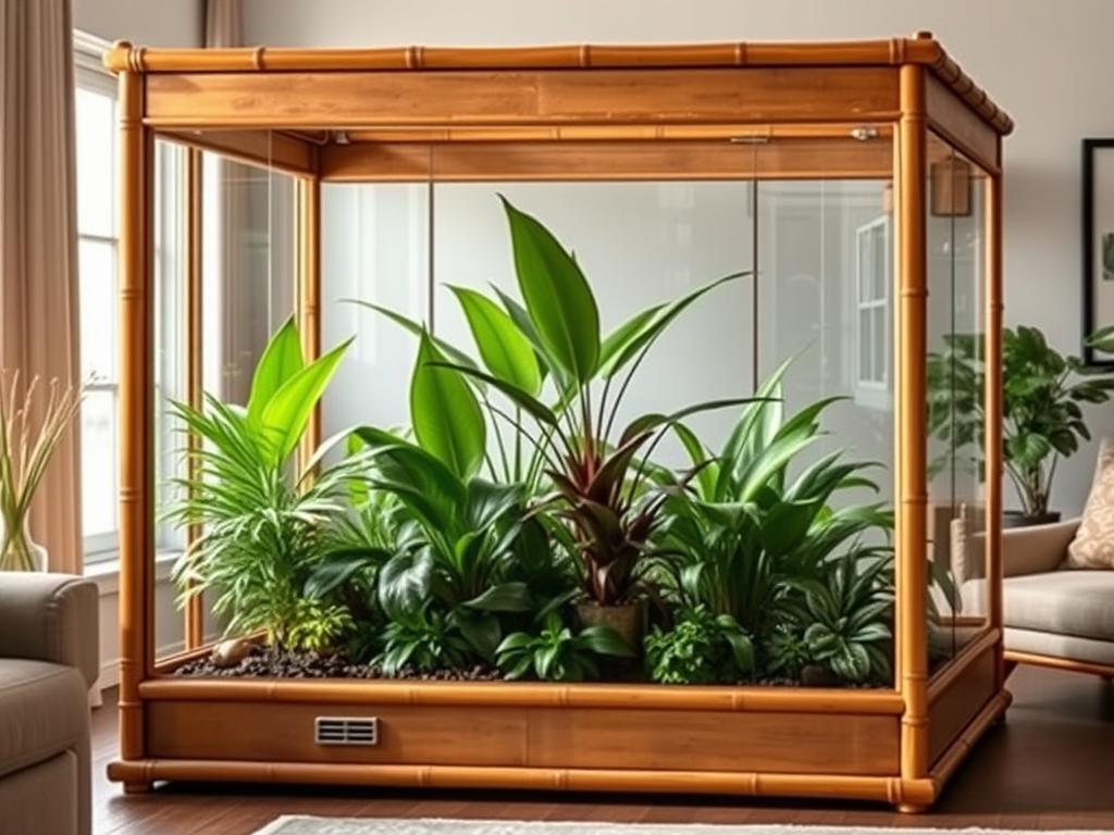BotaniCube XL Terrarium mit Bambus-Rahmen - Top 10 Terrarium 2025 BotaniCube XL Terrarium mit Bambus-Rahmen - Top 10 Terrarium 2025
