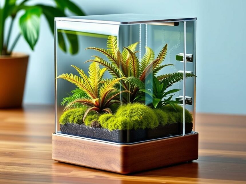EcoSphere Deluxe Terrarium mit tropischen Pflanzen - Top 10 Terrarium 2025 Empfehlung