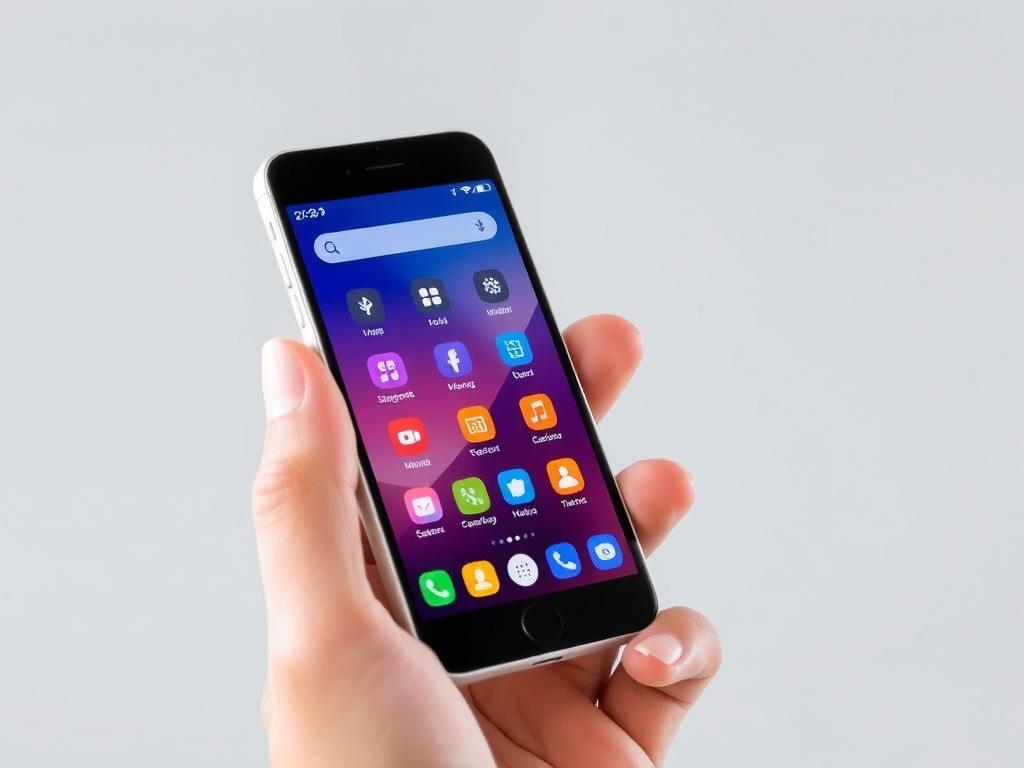 Emporia ME6 Senioren-Smartphone mit vereinfachter Benutzeroberfläche