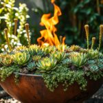 Feuerschale bepflanzen