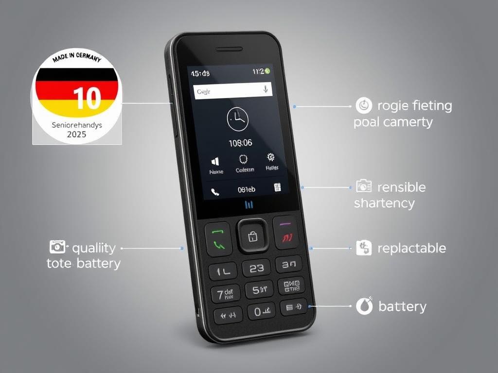 Gigaset GS5 Senior Smartphone Made in Germany