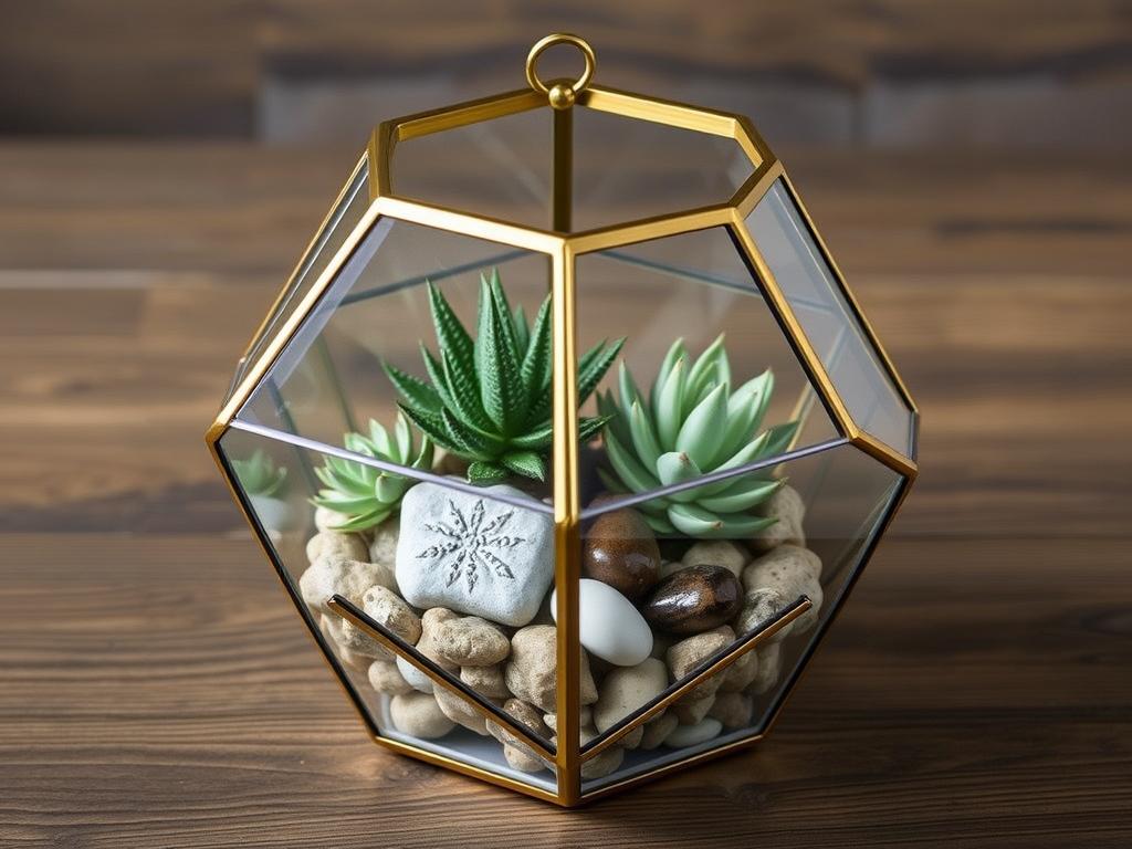 UrbanJungle Hexagon Terrarium mit Messingrahmen - Top 10 Terrarium 2025 UrbanJungle Hexagon Terrarium mit Messingrahmen - Top 10 Terrarium 2025