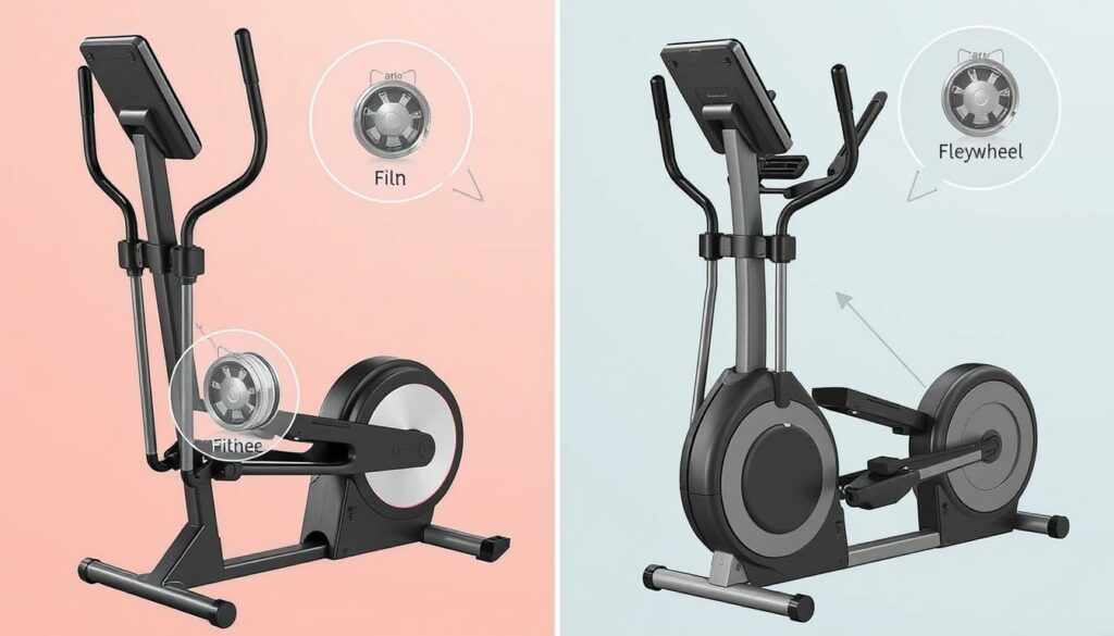 Vergleich zwischen Crosstrainer und Ellipsentrainer Vergleich zwischen Crosstrainer und Ellipsentrainer