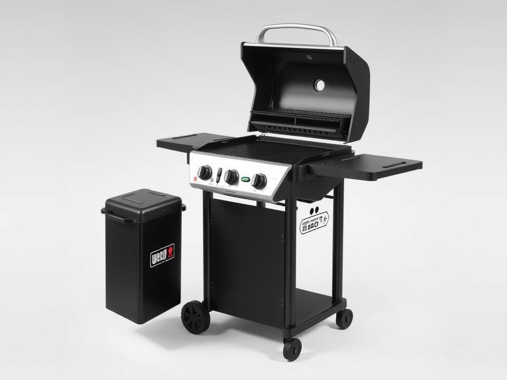 Weber Q2800N+ kompakter Gasgrill mit Rollwagen Weber Q2800N+ kompakter Gasgrill mit Rollwagen