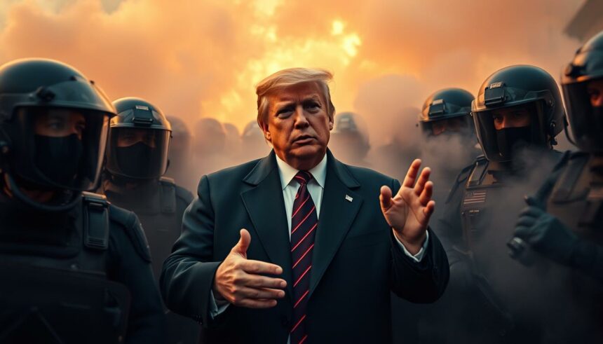 protests in California