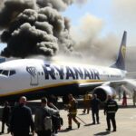 Flughafen in Palma Brand