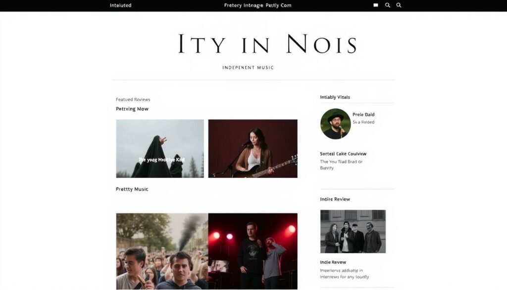 Pretty in Noise Blog mit Independent-Musik Focus