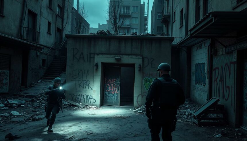 RAF Waffen-Versteck