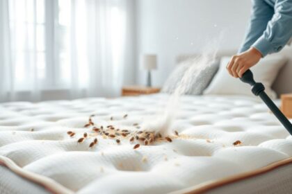 Matratzen von Milben und Ungeziefer befreien