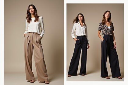 Elegante Damen im Business-Outfit, vielseitige Mode für moderne Frauen, Komfortabel und stilvoll, perfekt fürs Büro or Freizeit.