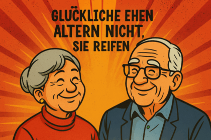 Glückliche Ehe, Senioren, Partnerschaft, Liebe, Rente, weise ältere Menschen, Seniorenpaar, lebenslange Liebe, glückliches Alter, Partnerschaften im Alter.