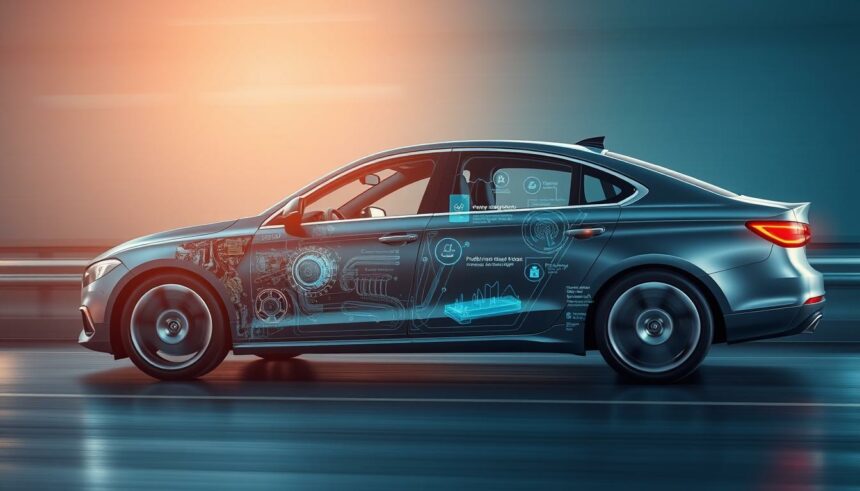 Fortschrittliche Elektroauto-Technologie mit futuristischem Design, perfekt für moderne Mobilität.