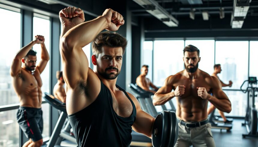 fitness gegen stress männer